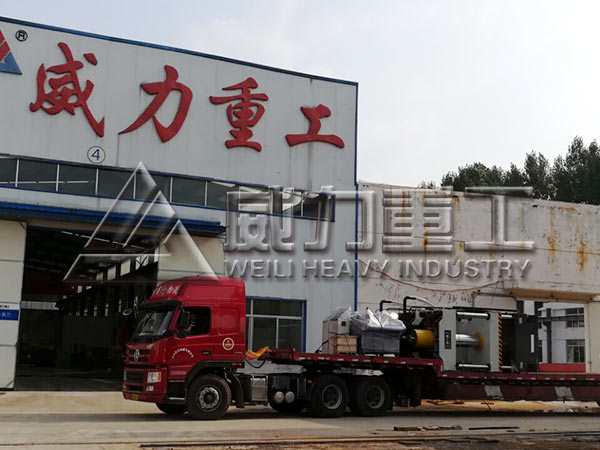 威力重工装车发货图