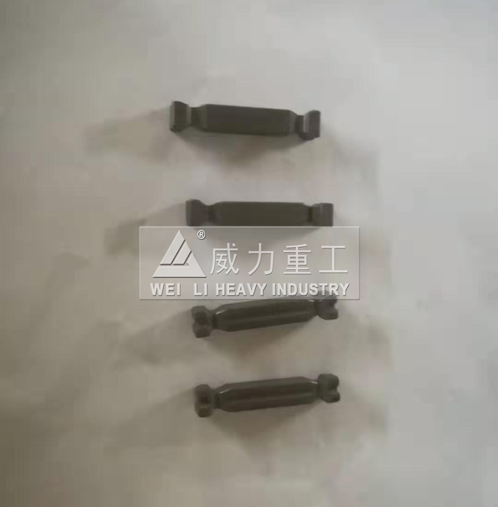 加工成型渔网坠