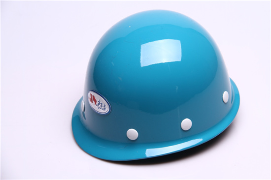 热压成型的玻璃钢安全帽产品