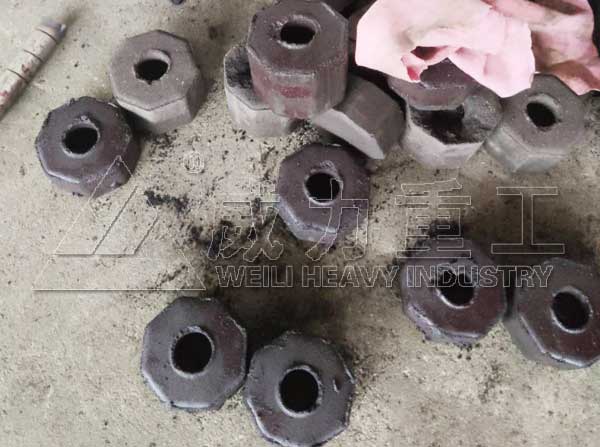 哑铃成型液压机压制成型产品