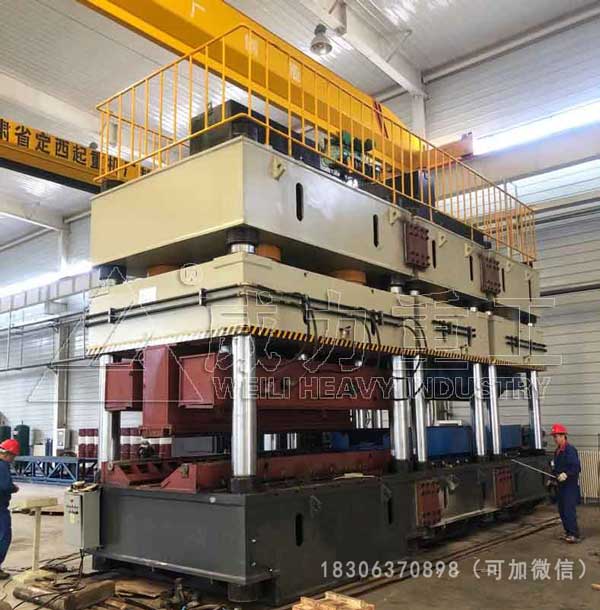 桥梁波纹钢腹板成型液压机