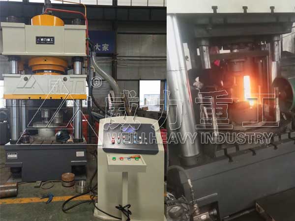 矿用凿岩钎具成型500吨快速挤压液压机